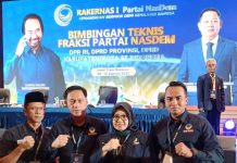 DPD Partai NasDem Tanggamus Mengusulkan Sinergitas Program Jalan Lurus di Rakernas Partai NasDem