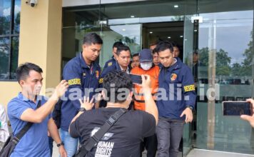 Sekda Lampung Tengah Welly Adiwantra Resmi Ditahan Polda Lampung